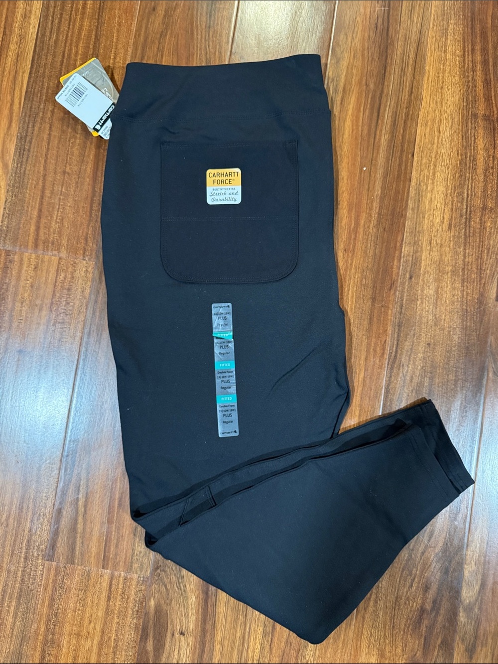 Carhartt Women's Black Workwear Stretch Jumpsuit Pants - Picture 5 of 5